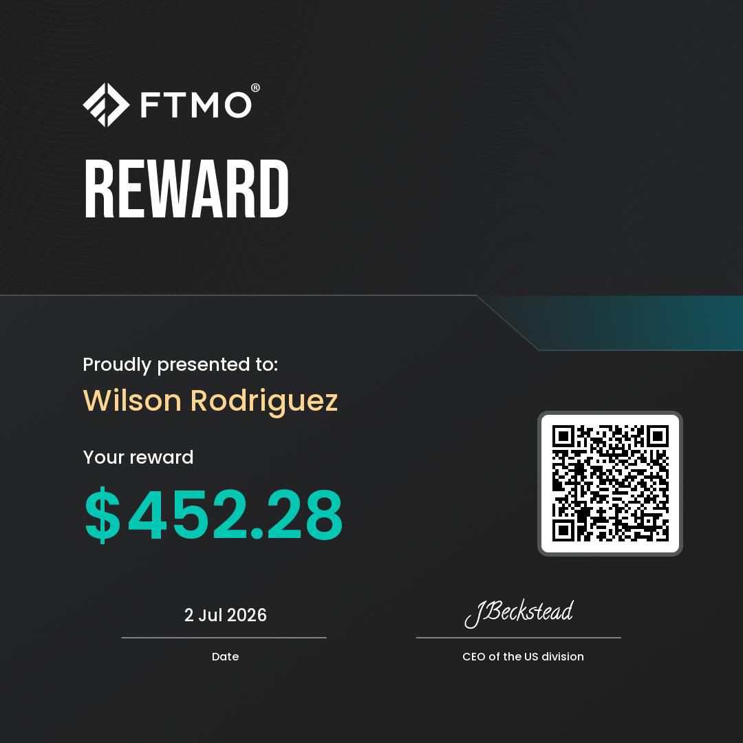 FTMO - Proof of Withdrawal